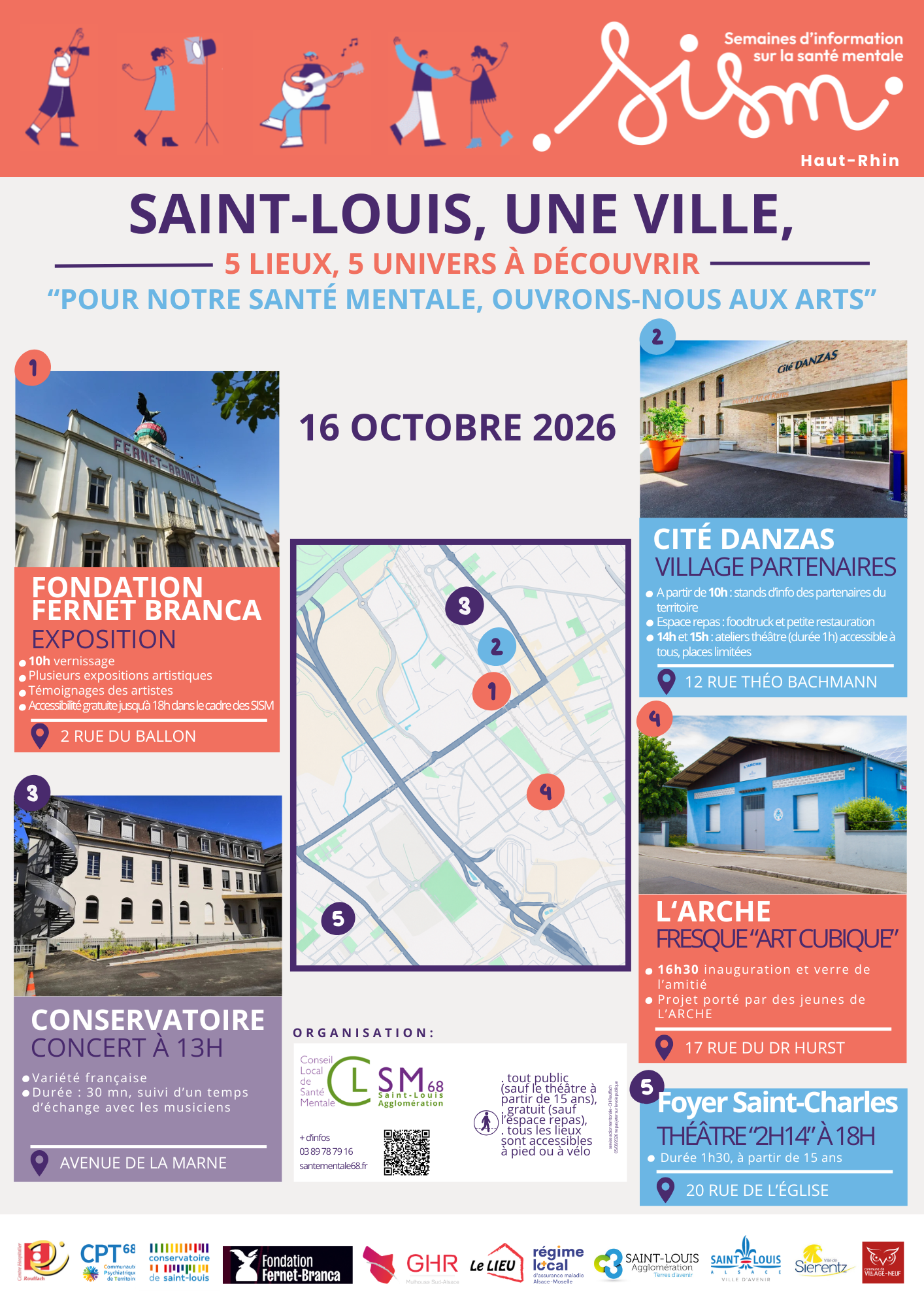 Saint-Louis, une ville, 5 lieux, 5 univers